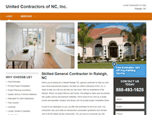 Tablet Screenshot of contractorraleighnc.com